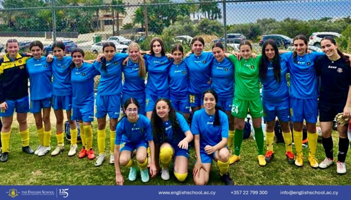The English School Girls Shine at 2025 Ayia Napa Soccer Festival